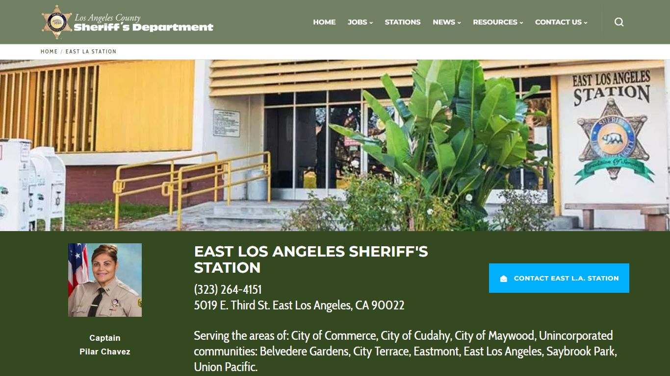 East LA Station | Los Angeles County Sheriff's Department